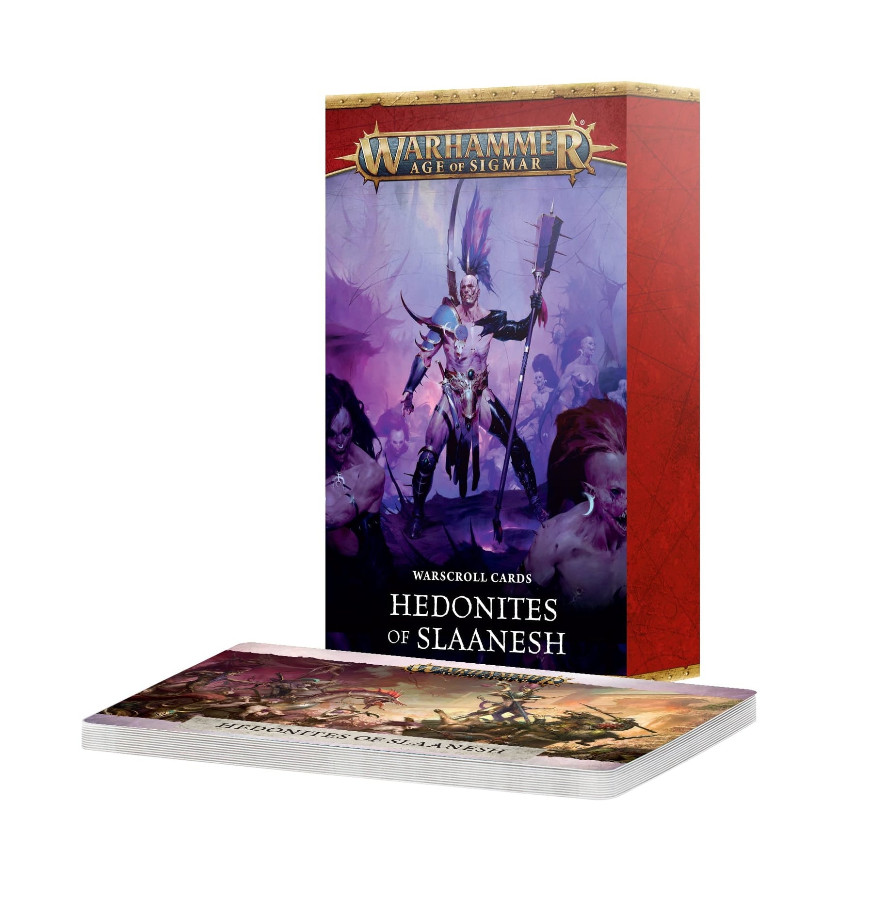 4th Edition Warscroll Cards: Hedonites of Slaanesh