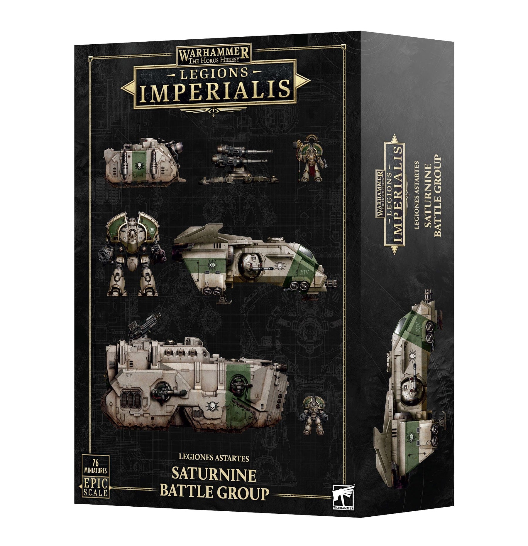 Legions Imperialis: Legiones Astartes Saturnine Battle Group
