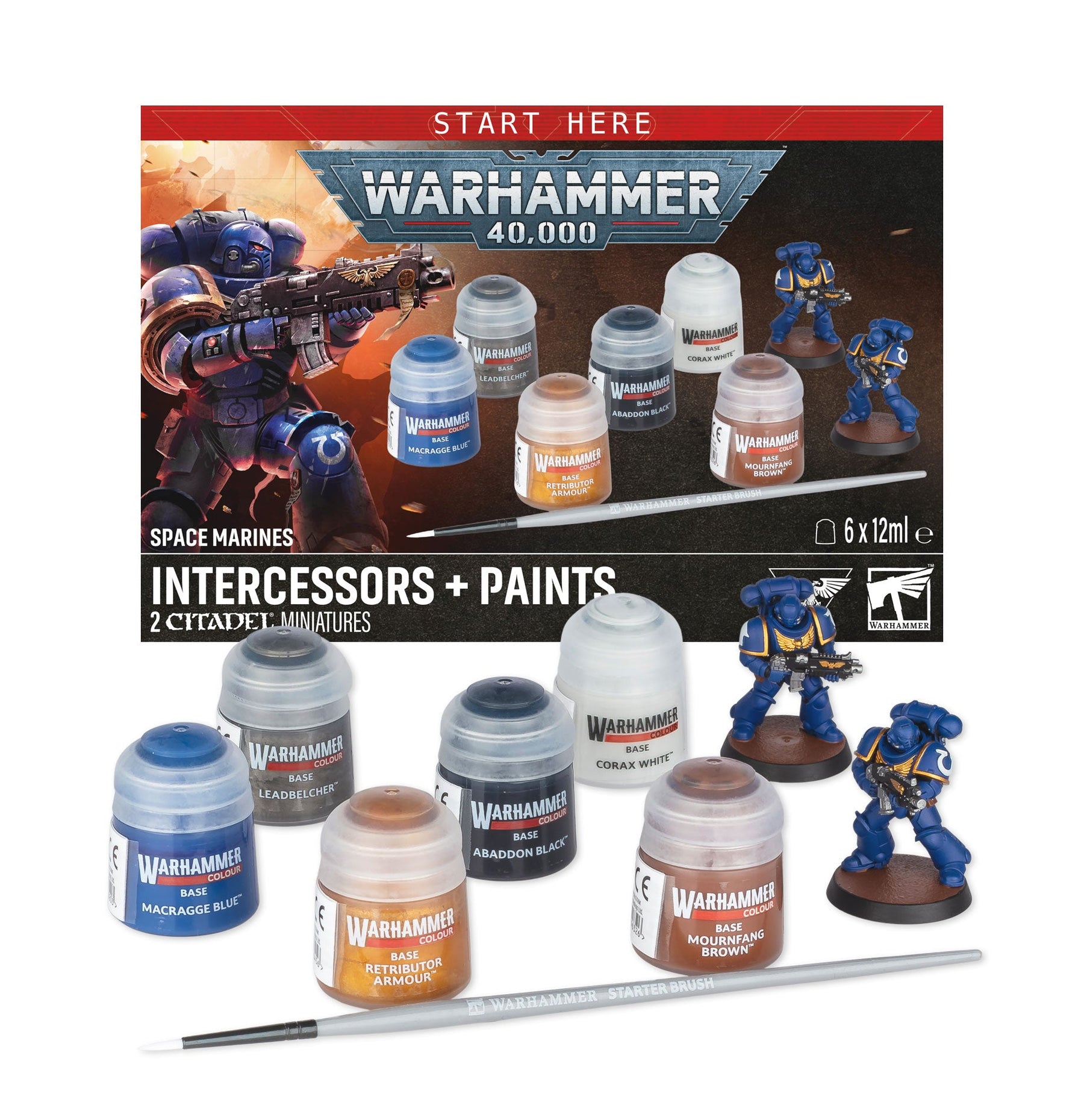 Paint Set 2026 ver. Space Marines Intercessors