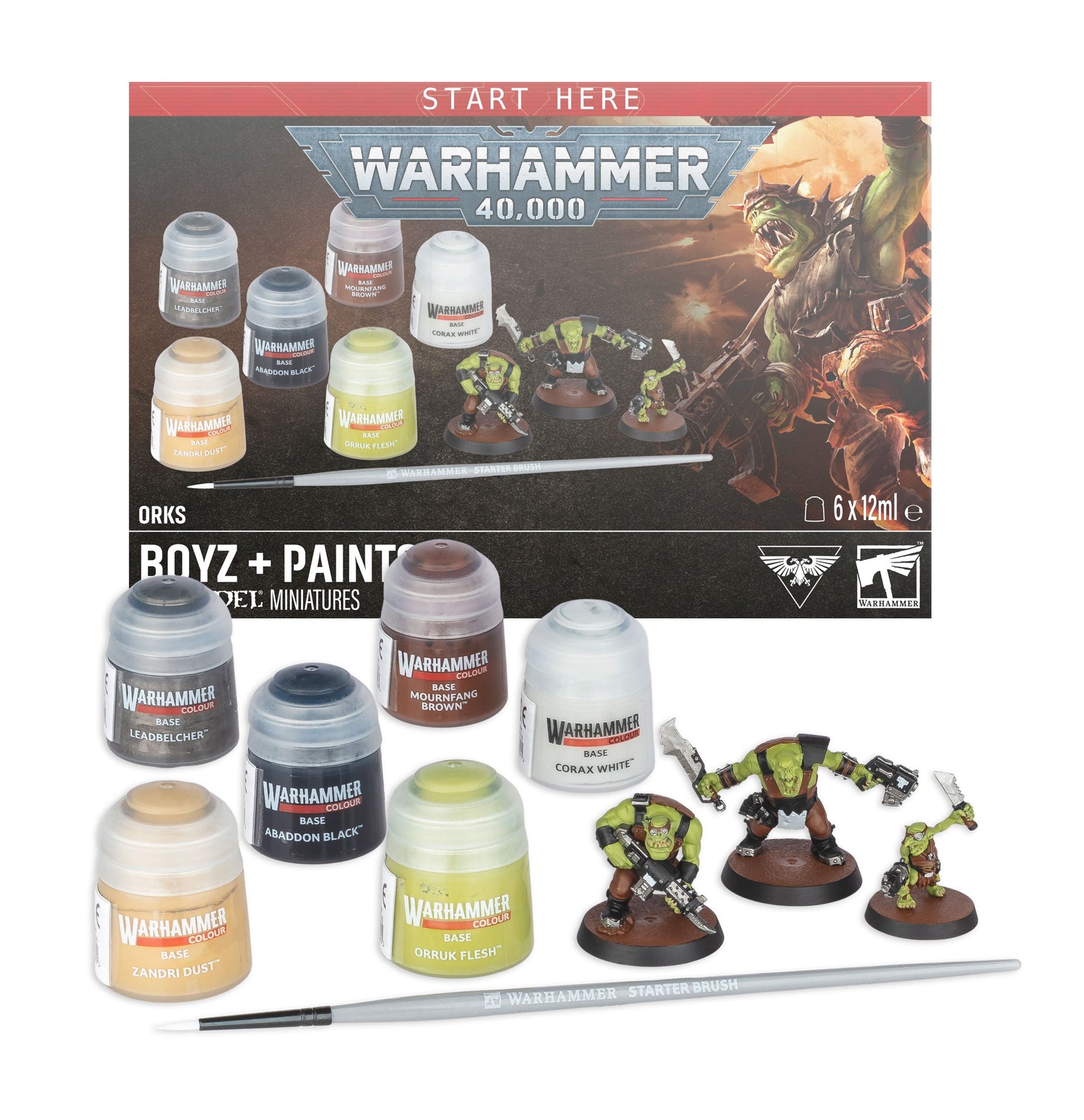 Paint Set 2026 ver. Orks Boyz